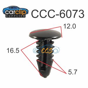 Trim Retainer Clips CCS-6073 25pcs