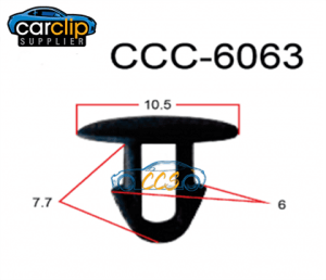Trim Retainer Clips CCS-6063 25pcs